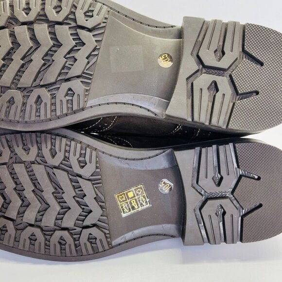 English Laundry Mens Chuck Size 10.5 Ankle Boots Brown Leather Wingtip EL2504B - Picture 11 of 15